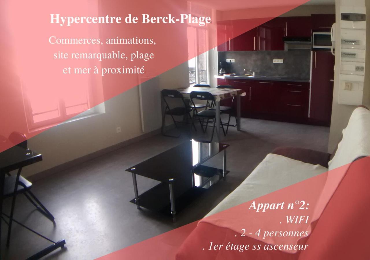 Appart 2-4 Pers Berck-Plage Hyper-Centre Esterno foto